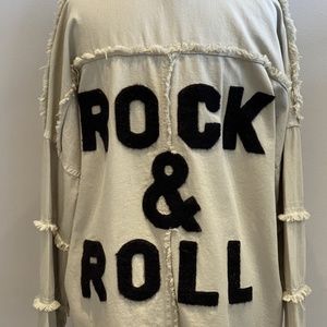 NWT ELAN ROCK & ROLL JACKET/TOP -AMAZING! Stone
